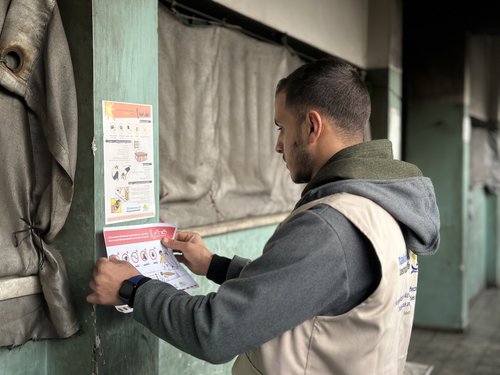 Fahmi Al-Jerjawi-Schule für Binnenvertriebene in Gaza-Stadt