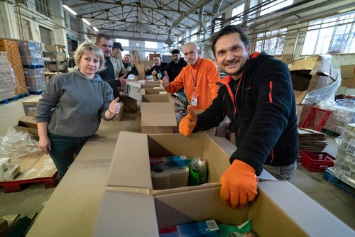 Auslieferungslager von Vostok SOS 