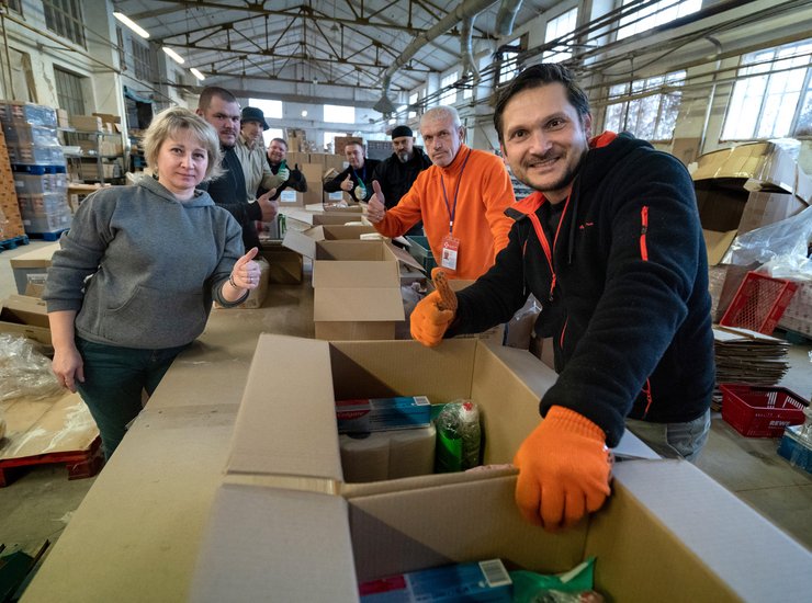 Auslieferungslager von Vostok SOS 