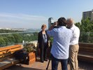 Im Interview mit dem Arte-Journal: Cornelia Füllkrug-Weitzel, Präsidentin der Diakonie Katastrophenhilfe, beim Gipfel in Istanbul.