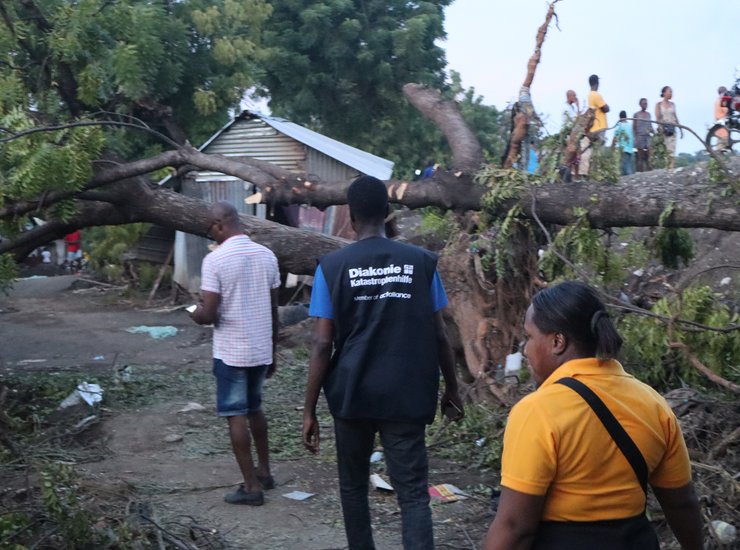 Überschwemmungen in Petit Goave, Haiti – Schadensbewertung