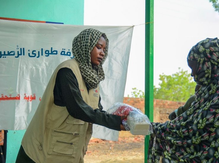 Verteilungen im Sudan