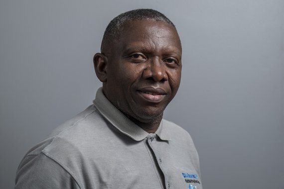 Josue Ibulungu, Leiter des Projektbüros der Diakonie Katastrophenhilfe in Goma, Nord Kivu.
