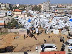 IDP Camp in the South of the Gaza Strip (February 2024) 