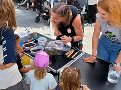Quartiersprojekt: Klimaforscher*innen bei einer Kindersommerferienaktion in Hagen