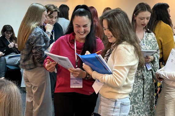 Frauen beim Gründerinnen Seminar