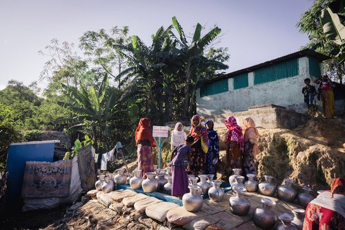 Rohingya Flüchtlingscamp in Teknaf/Cox`s Bazar Bangladesch