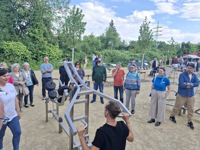 Quartiersprojekt: Open-Air Gesundheitsparcours