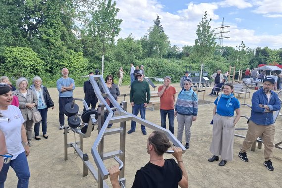 Quartiersprojekt: Open-Air Gesundheitsparcours