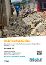 Spendenaufruf als Plakat