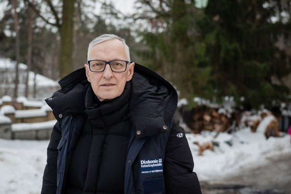 Andrij Waskowycz, Büroleiter der Diakonie Katastrophenhilfe in Kyjiw