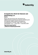 Bericht über die Prüfung der Jahresrechnung