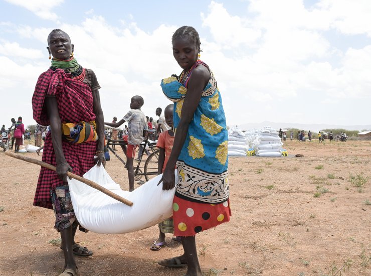 Nothilfe in Turkana/Kenia