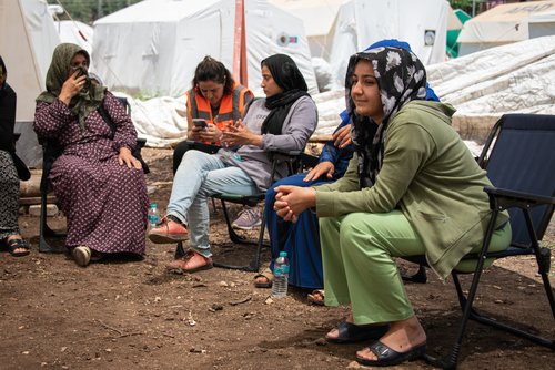 Zeltcamp von Kayalik in der Türkei