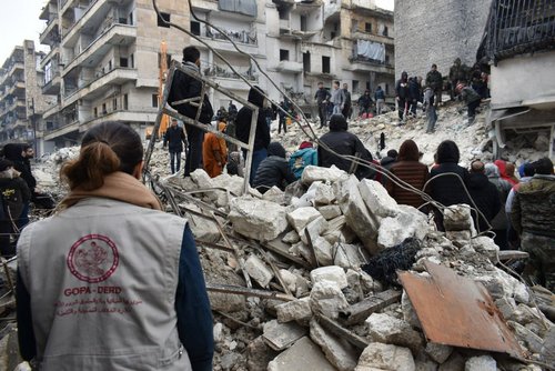 Erdbeben in Syrien und der Türkei