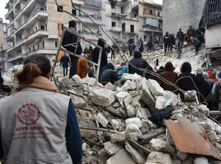 Erdbeben in Syrien und der Türkei