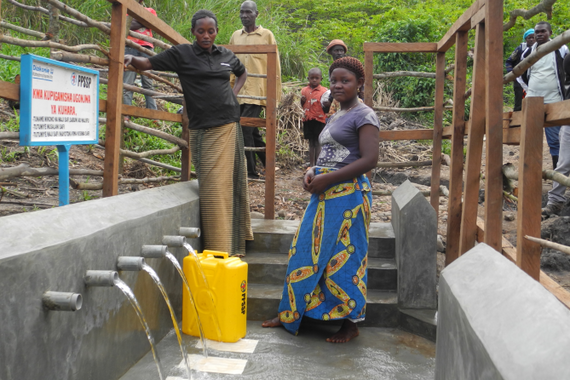 Wasserstellen in Afrika