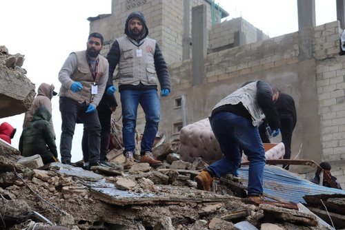 Erdbeben in Syrien und der Türkei