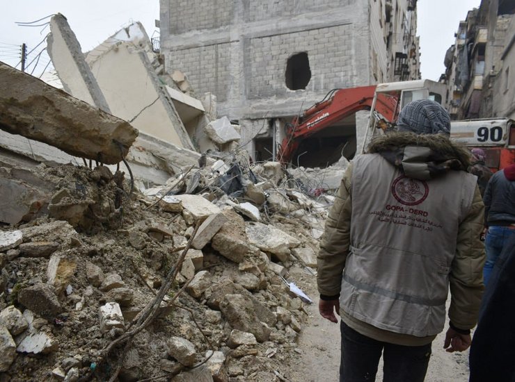 Erdbeben in Syrien und der Türkei